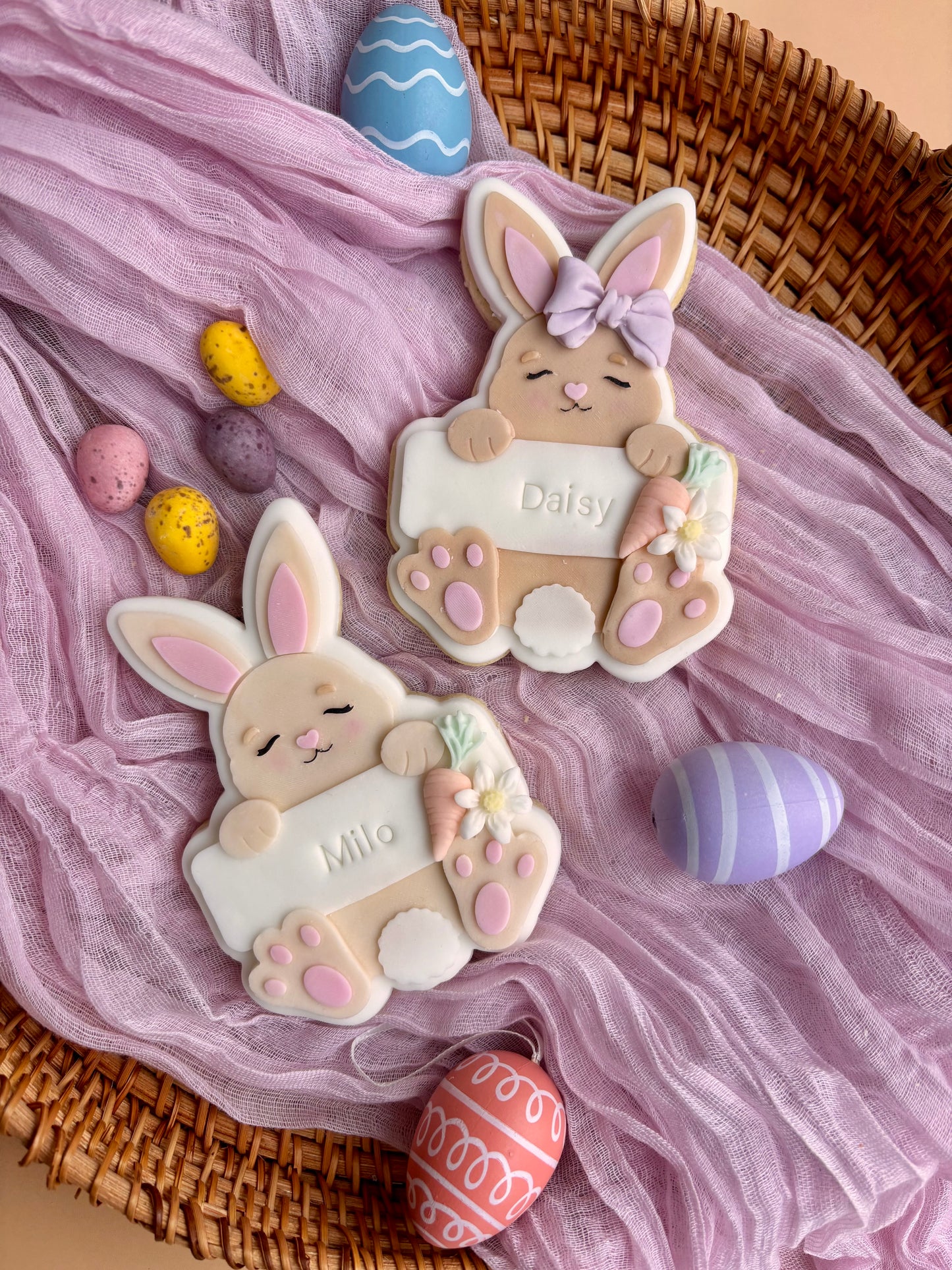 Bunny Name Plaque