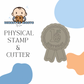 Strawberry Rosette Stamp and Cutter