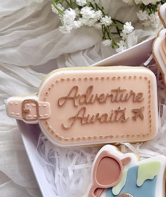 Luggage Tag Stamp and Cutter