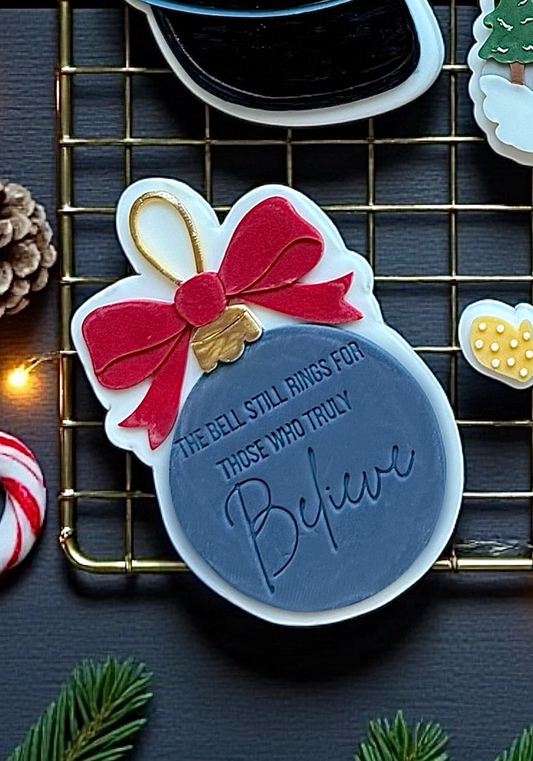 Bauble with Quote Stamp