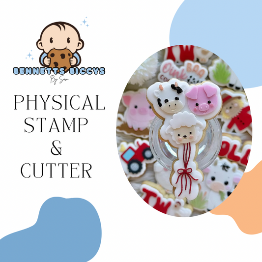 Farm Balloons Stamp & Cutter