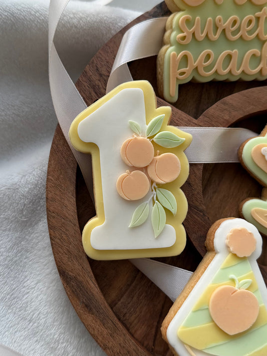 Peach 1 Stamp and Cutter