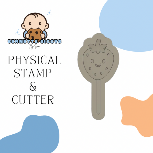 Strawberry Lolly Stamp and Cutter