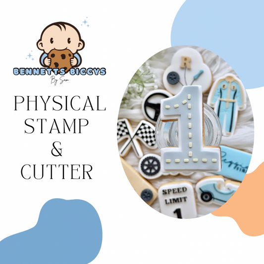 Race Track 1 Stamp & Cutter