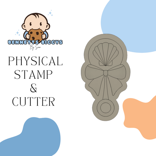 Shell Rattle Stamp and Cutter