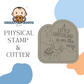 A Little Hatchling Stamp and Cutter
