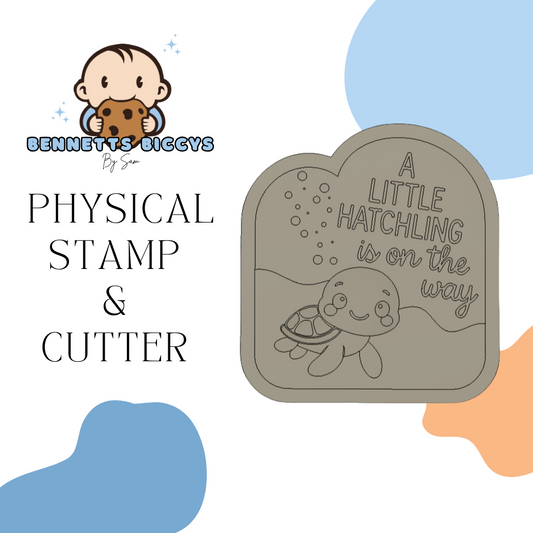 A Little Hatchling Stamp and Cutter