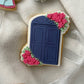 Greek Floral Door