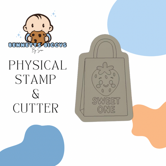 Sweet One Bag Stamp and Cutter