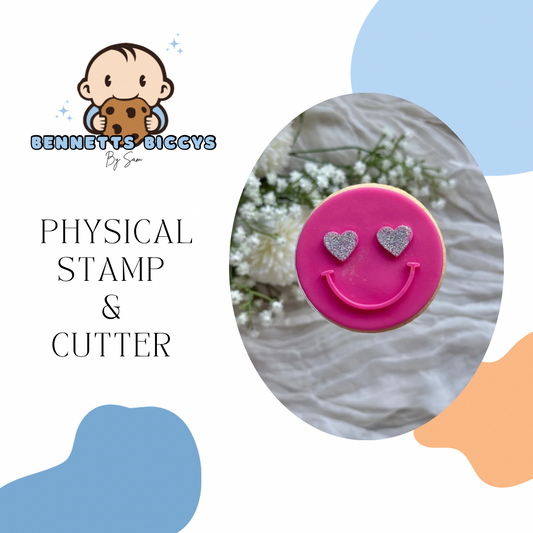 Heart Eyes Stamp and Cutter
