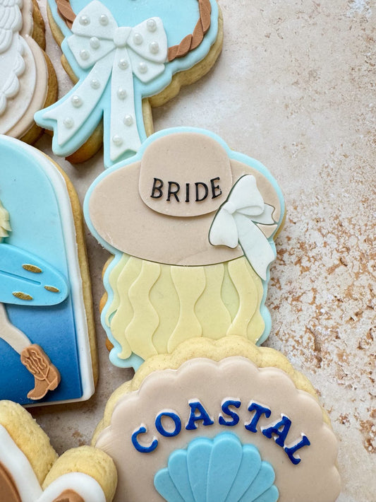 Bride Sun Hat Stamp and Cutter