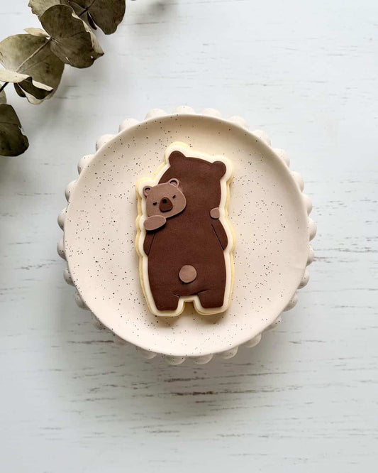 Daddy Bear & baby Hugging