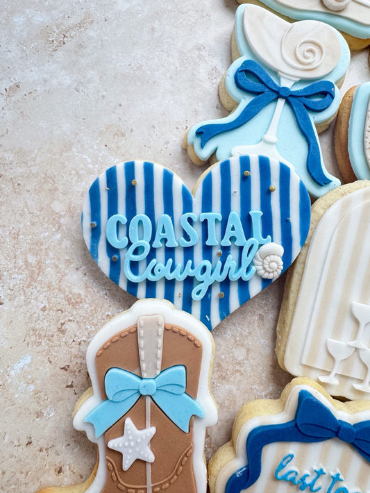 Coastal Cowgirl Heart Stamp and Cutter