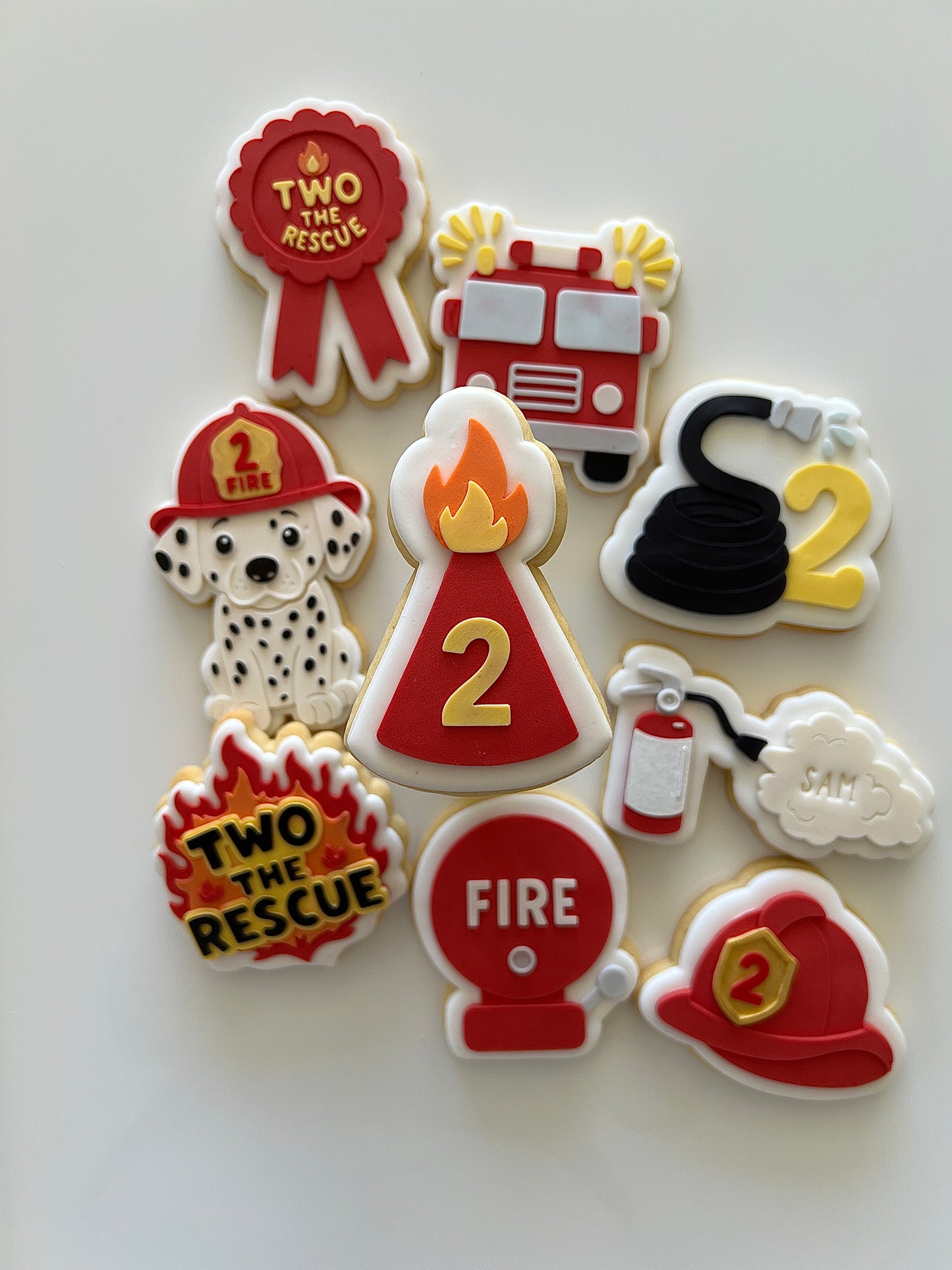 Flame Party Hat Stamp and Cutter