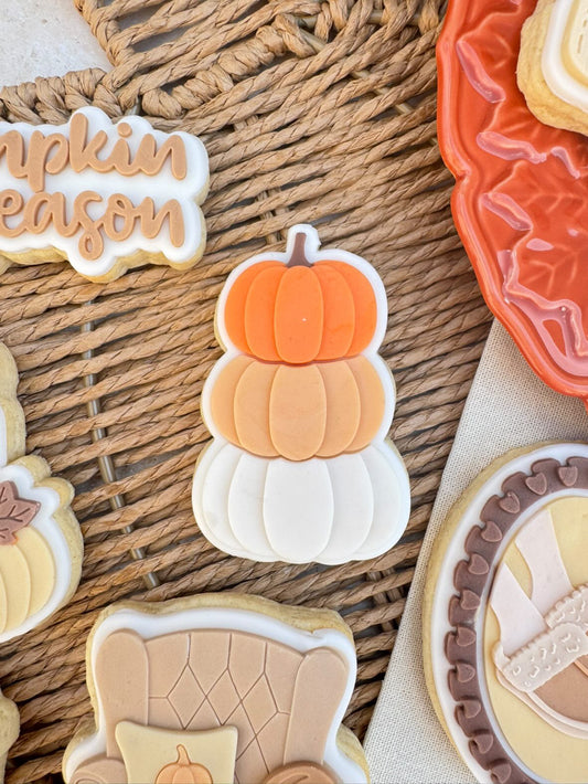 Pumpkin Stack Stamp and Cutter
