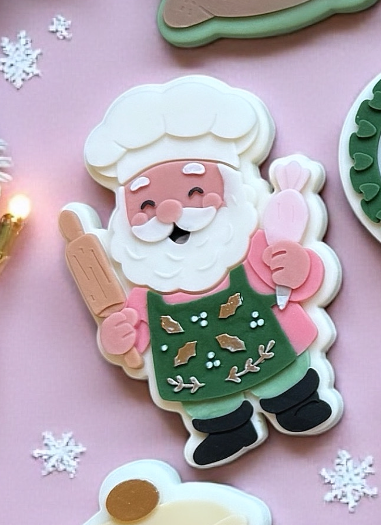 Baking Santa