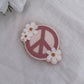 Peace Sign with Flowers