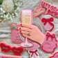 Champagne Stamp and Cutter