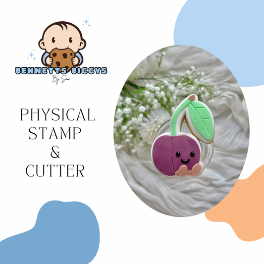 Cherry Plush Stamp and Cutter