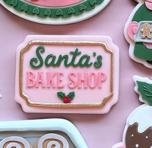 Santa’s Bakeshop Sign