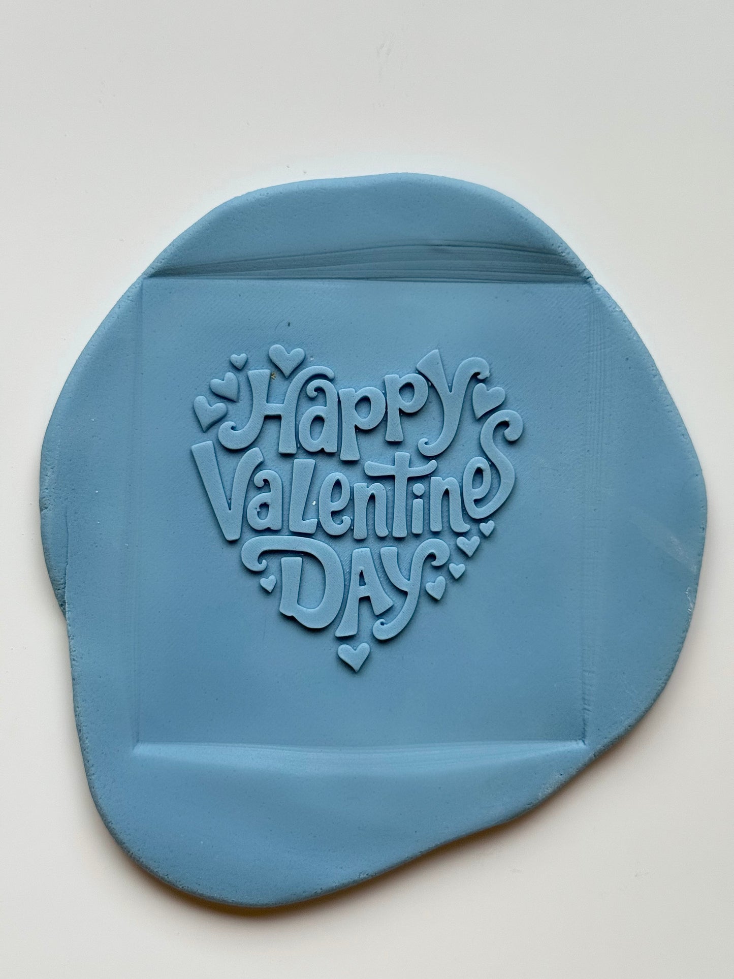 Happy Valentines (heart shaped)