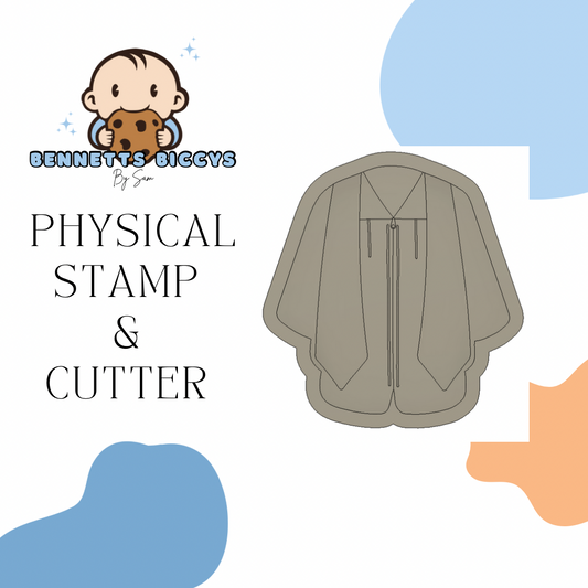 Graduation Robe Stamp and Cutter