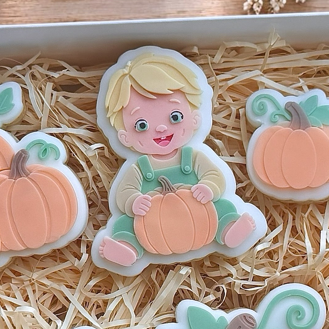 Boy with Pumpkin