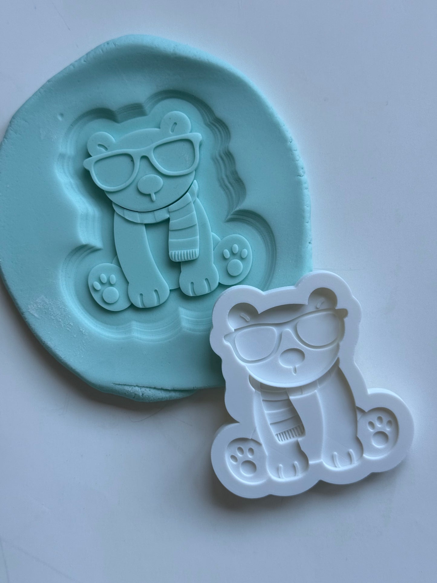 Polar Bear in Glasses