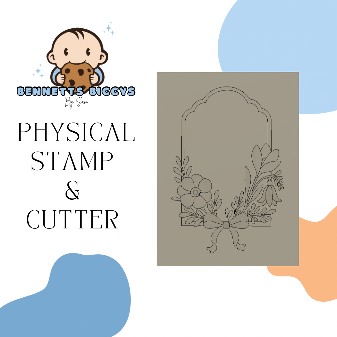 Floral Arch Stamp and Cutter