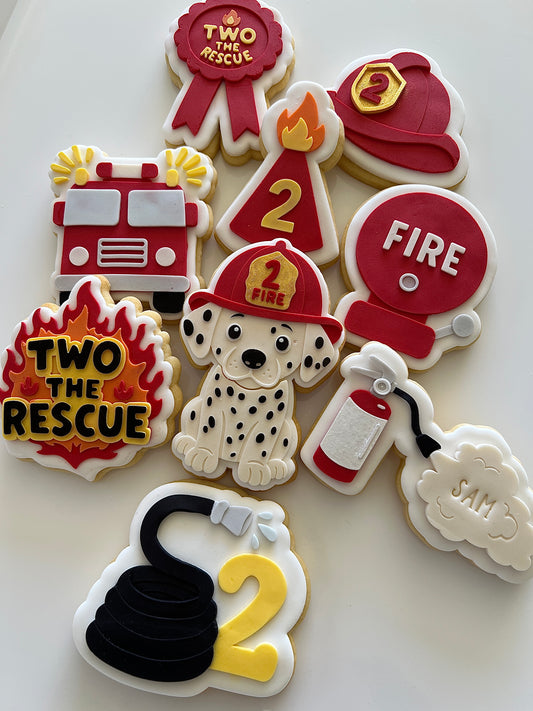 Fire Truck Stamp and Cutter