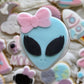 Girly Alien Stamp and Cutter