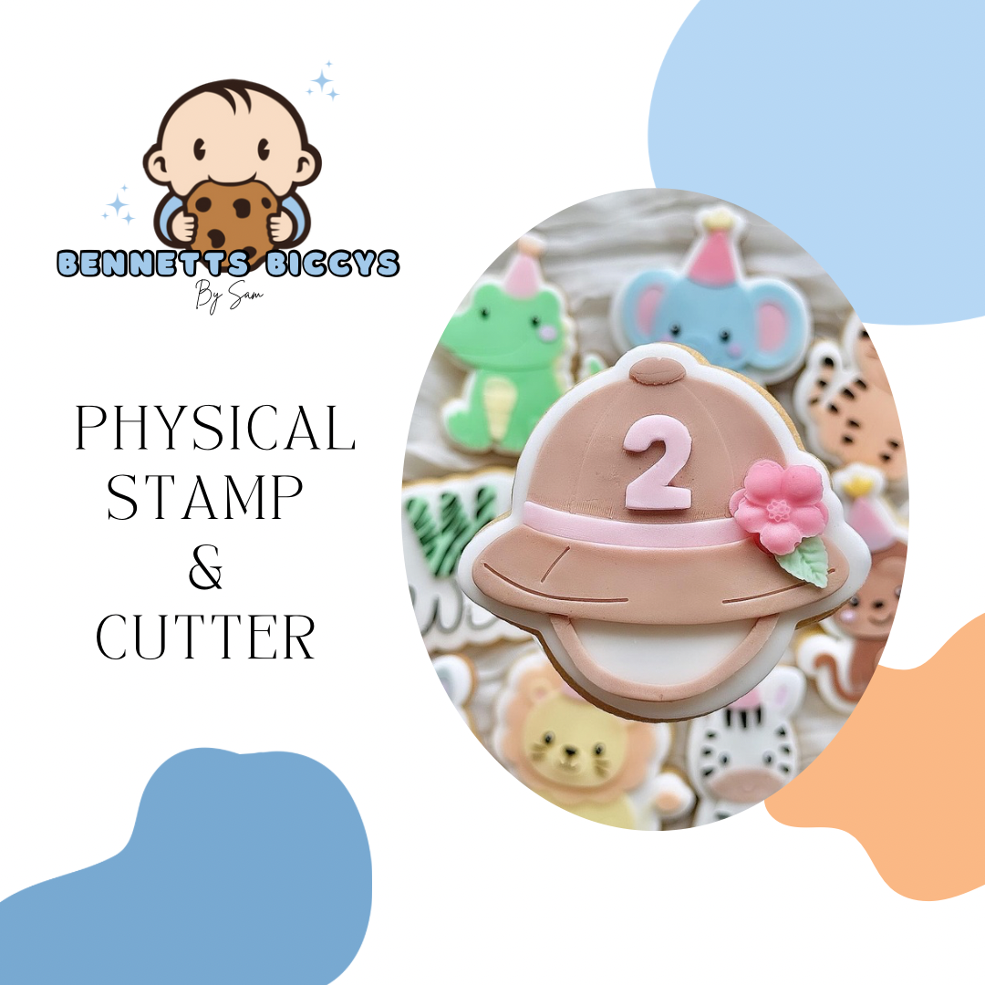 Safari 2 Hat Stamp and Cutter