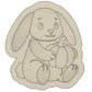 Bunny Plush with Pumpkin