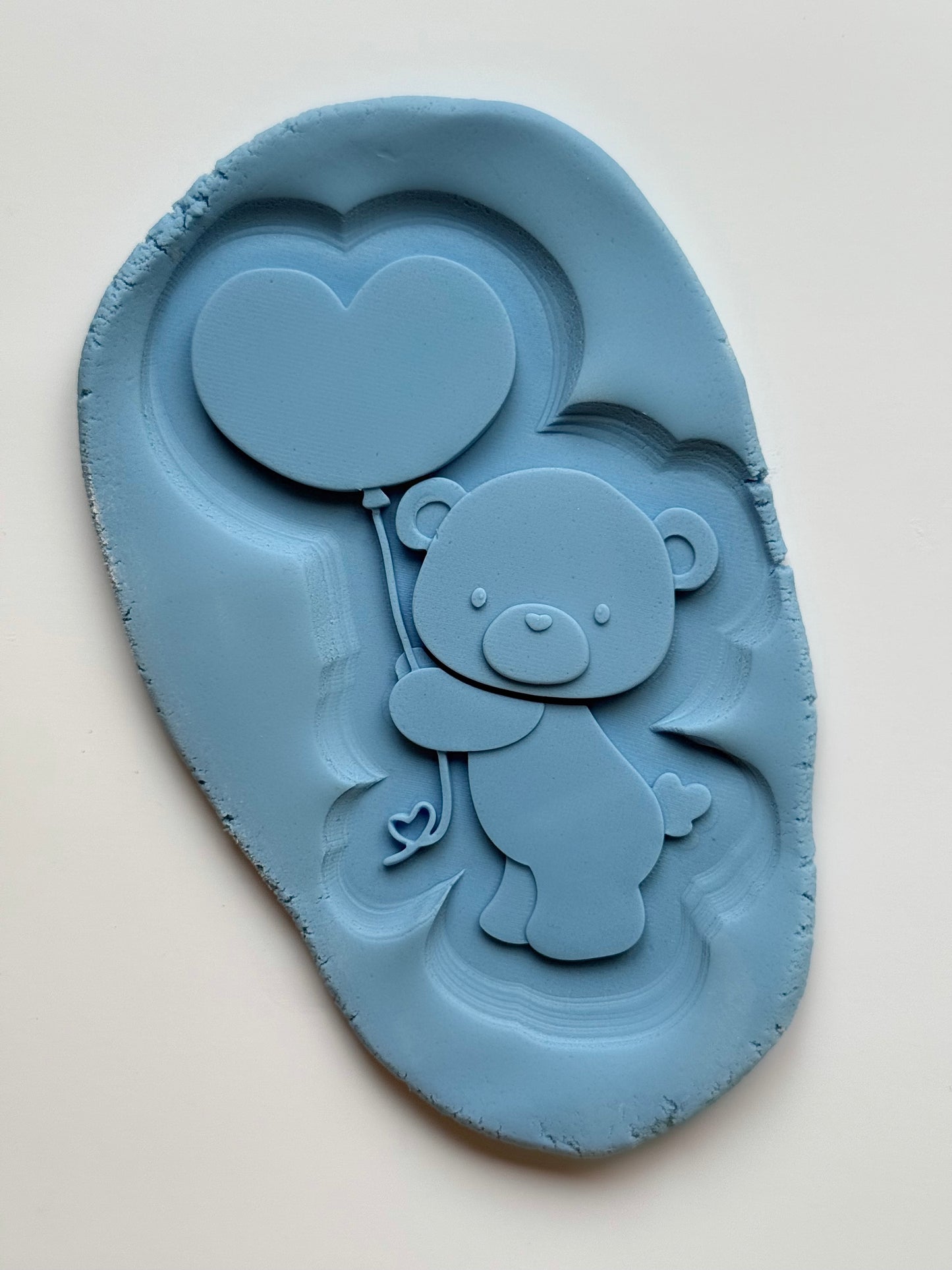 Bear with Heart Balloon