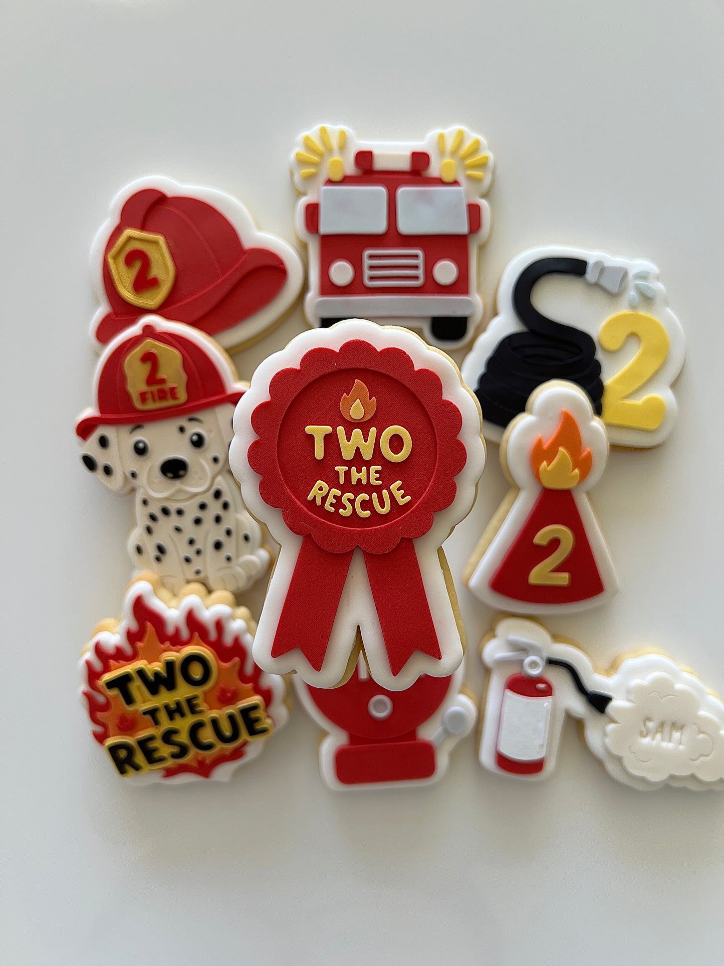 Two the Rescue Rosette Stamp and Cutter