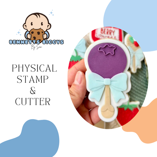 Blueberry Rattle Stamp and Cutter