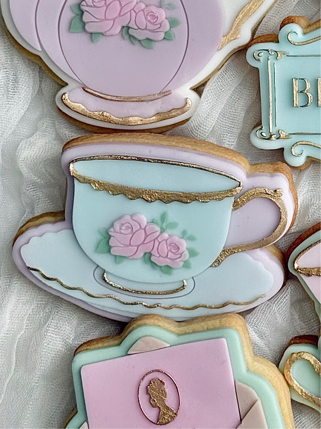 Floral Tea Cup & Saucer