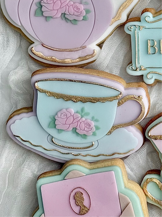 Floral Tea Cup & Saucer