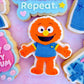 Orange Puppet Stamp and Cutter