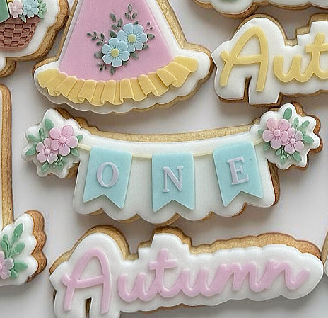 Floral One Bunting