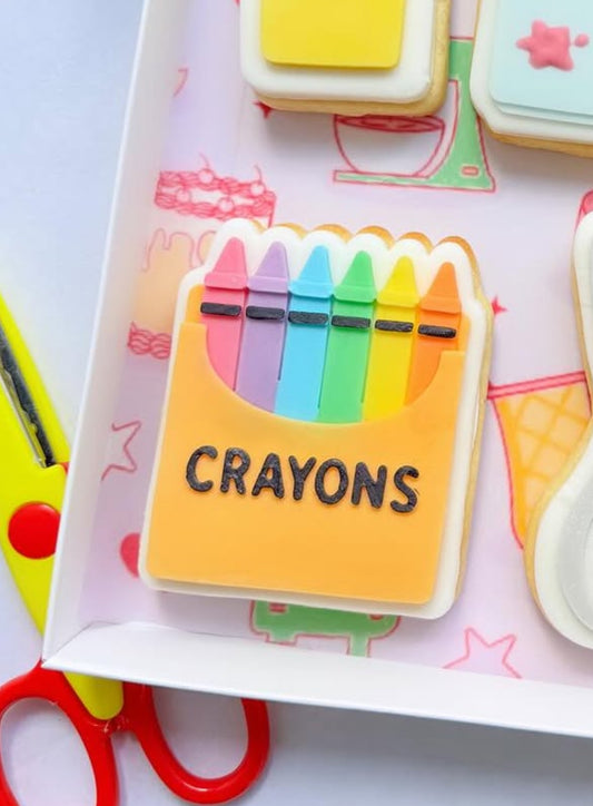 Crayons Stamp and Cutter