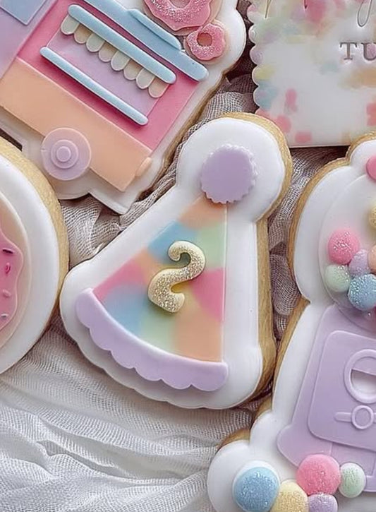 Blank Party Hat Stamp and Cutter