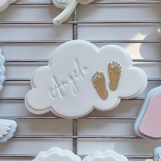 Baby Footprint on Cloud