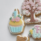 Floral Cupcake