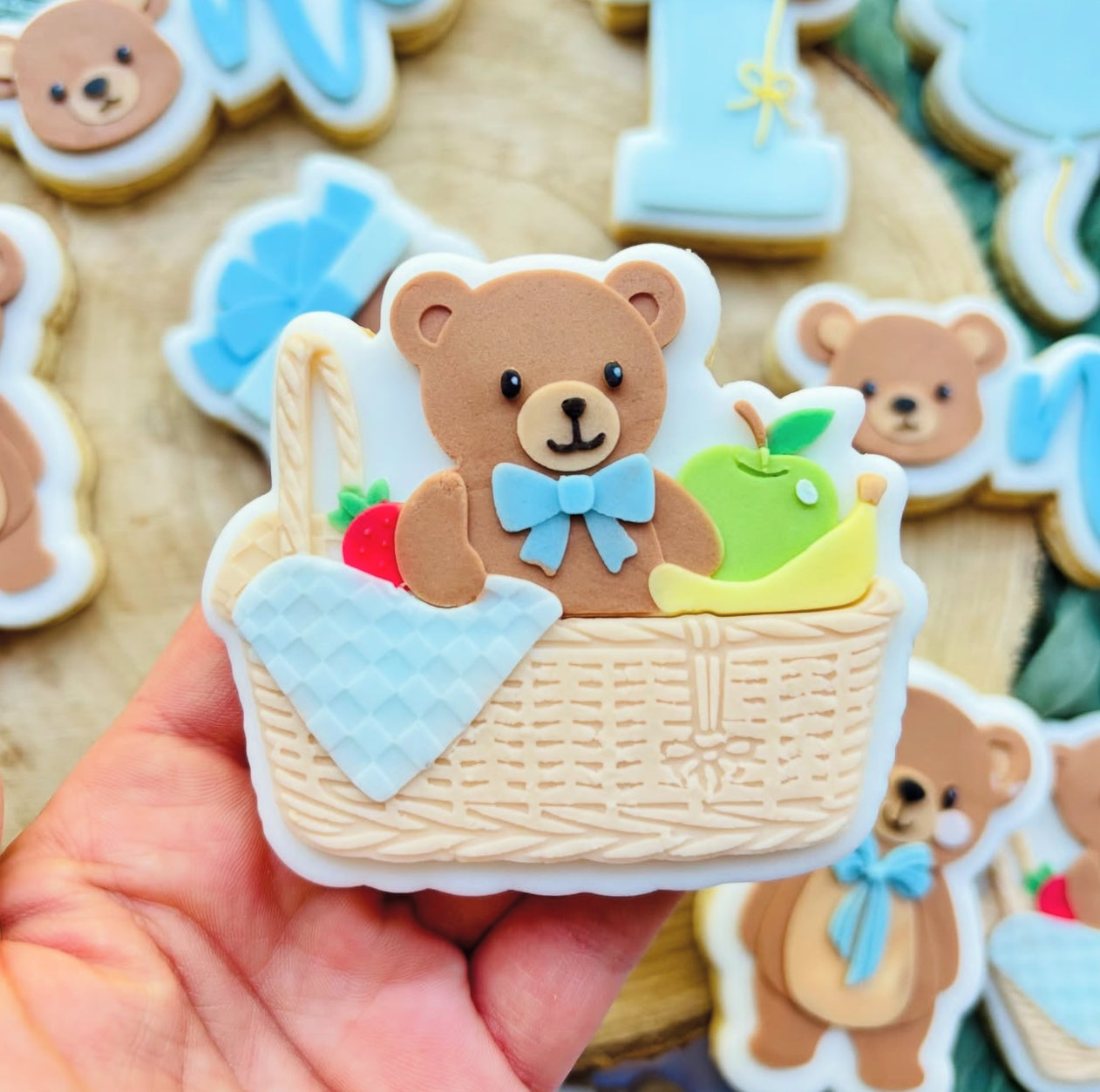 Teddy Bears Picnic Stamp and Cutter