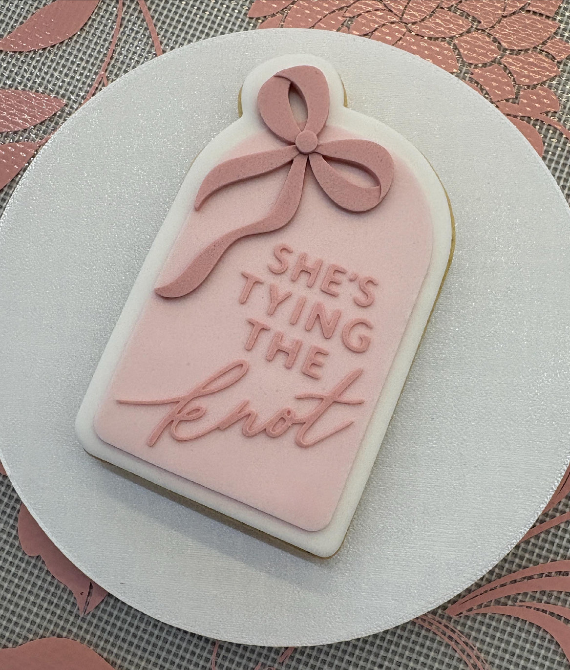She’s Tying the Knot Stamp and Cutter