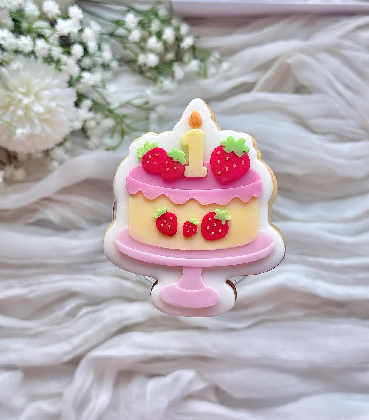 Strawberry Cake Stamp and Cutter