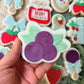 Blueberry Bunch Stamp and Cutter