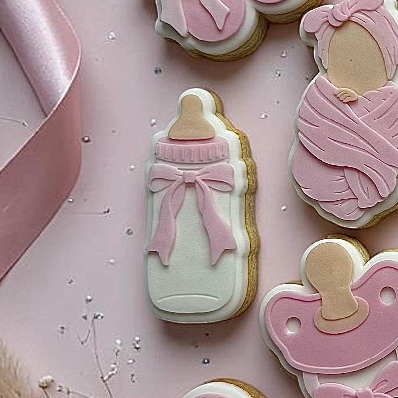 Baby Bottle with Bow