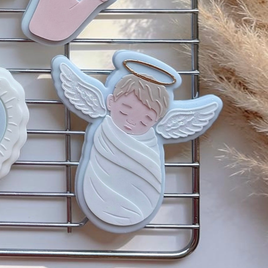 Swaddled Baby Angel